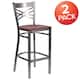 Option Cherry Wood Seat/ Clear Coated Frame