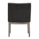 preview thumbnail 51 of 70, Voyager Button Tufted Slope Arm Linen Dining Chair (Set of 2) by iNSPIRE Q Artisan