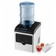 preview thumbnail 10 of 8, Costway 2-in-1 Stainless Steel Countertop Ice Maker Water Dispenser - See Details