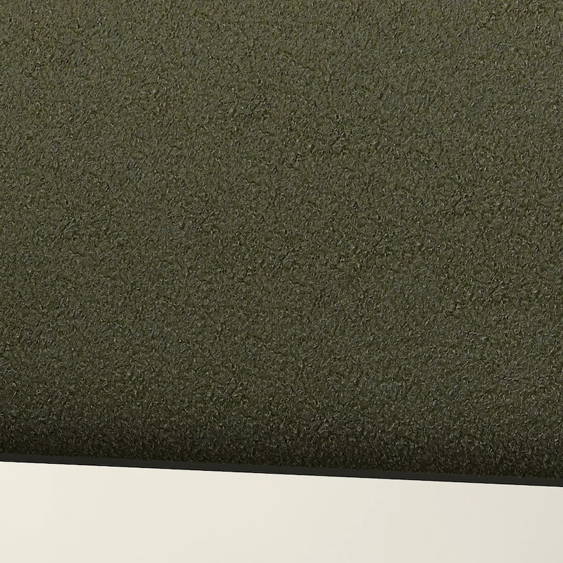 Upholstered comfortable chair with armrests