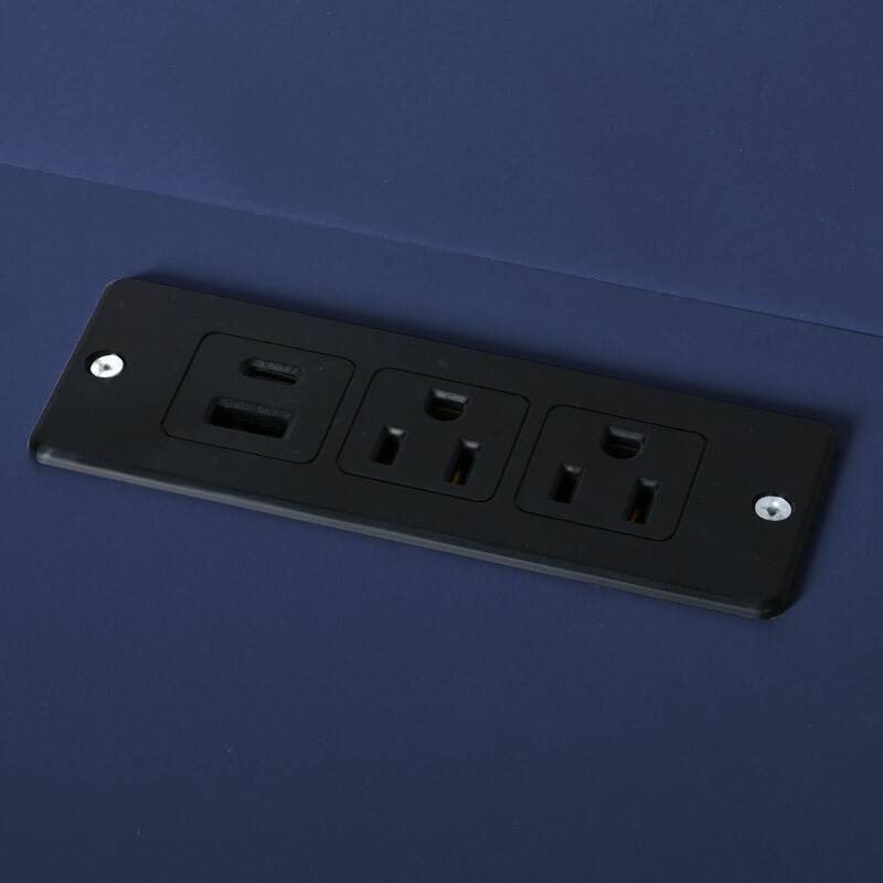 80.1'' Tall Kitchen Pantry Cabinet, Shaker Storage Cupboard w/ Power Outlets, Drawers, Wine Rack, Adjustable Shelves