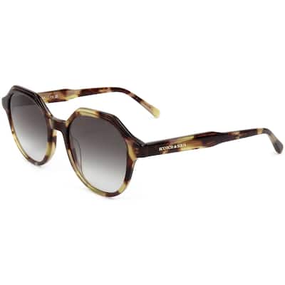 Scotch & Soda Women's 49mm Havana Sunglasses SS7024-643-49