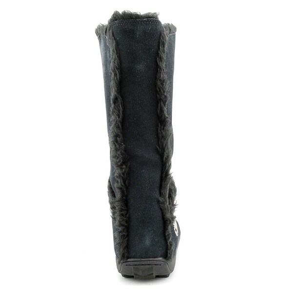 black timberlands womens with fur