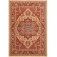 preview thumbnail 23 of 29, SAFAVIEH Mahal Reka Traditional Grandeur Red/ Natural Rug 6'7" x 9'2" - Red/Natural - Rectangle