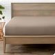 preview thumbnail 14 of 89, Bare Home Double Brushed Deep Pocket Fitted Sheet California King - Taupe