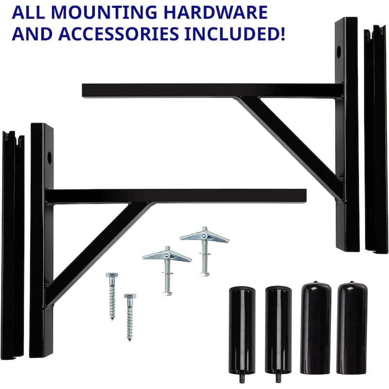 LyxPro Wall Mount Speaker Bracket, Speaker Mount for Professional Audio