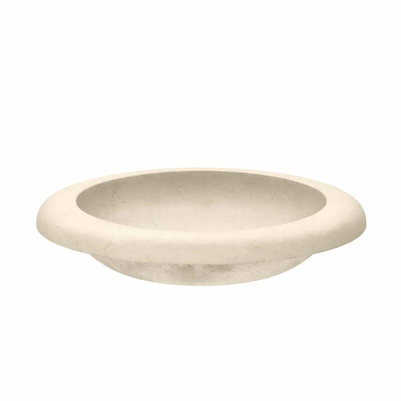 Cuyama NativeStone and Concrete Drop-in Bathroom Sink - 21" x 15" x 5"