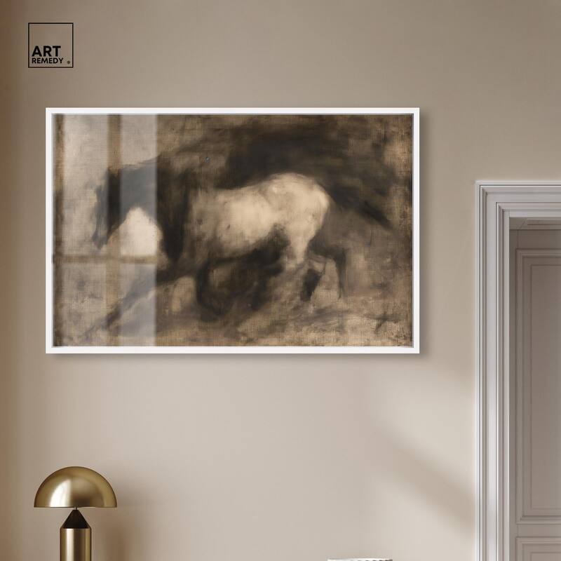 Dark Horse Shadowbox by Art Remedy