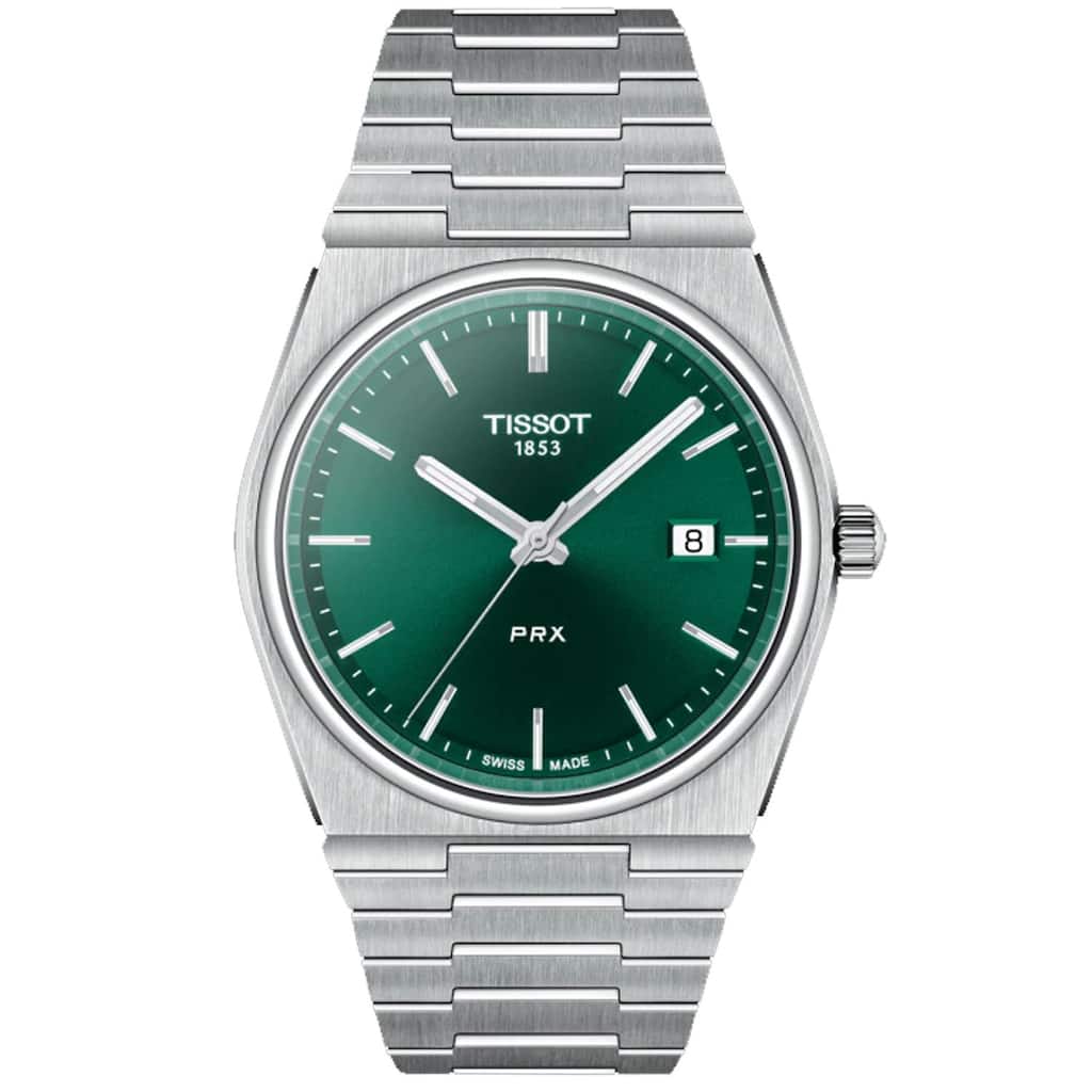 Tissot Men's PRX Green Dial Watch - T1374101109100 - 6 (36)