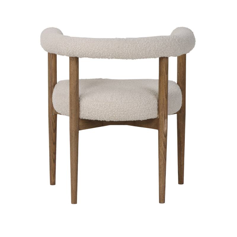 26" Wide Dining Chair, White