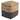 Sweed Valley Pouf - Natural-Black A1000422 Sweed Valley Pouf