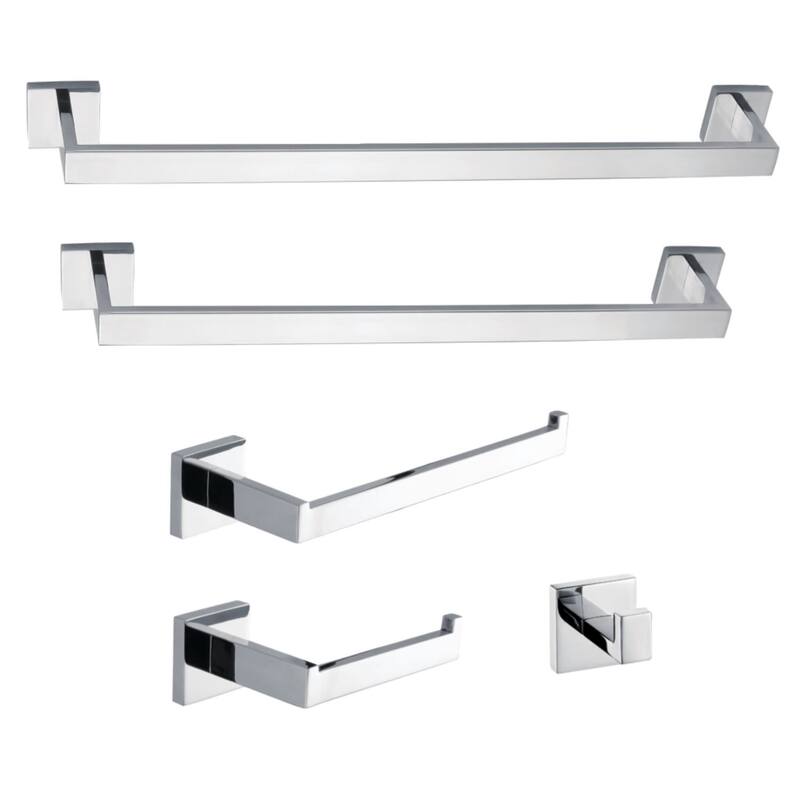 Kingston Brass BAHK6012478 Markus 5 Piece Bathroom Package with 24"