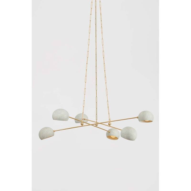 Hudson Valley Lighting 3106 Turner 6 Light 60" Wide Chandelier