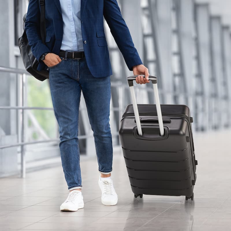 Carry on Luggage Hard Shell Lightweight Expandable Rolling Suitcase with Spinner Wheels TSA Lock and Retractable Handle