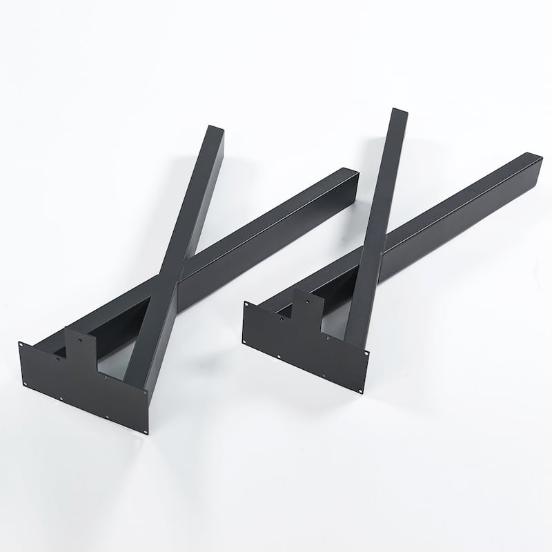 X-Type Iron Solid Metal Furniture Table Legs