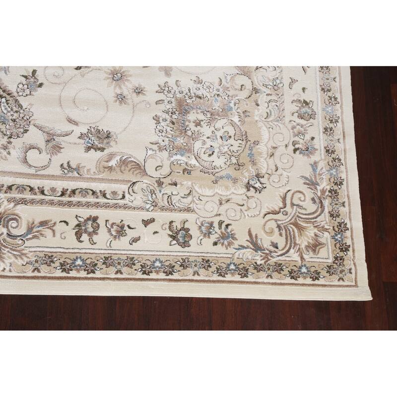 Floral Medallion Turkish Transitional Oriental Rug Traditional Carpet