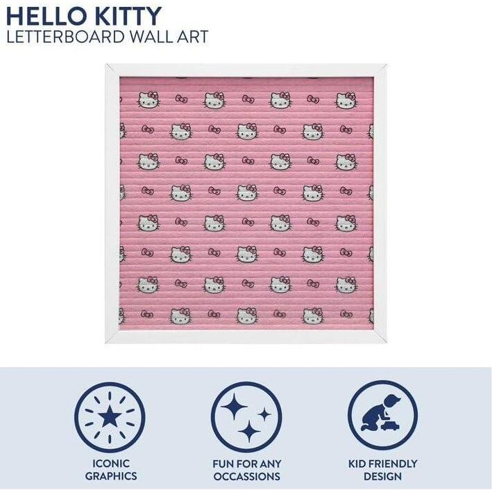 Sanrio Hello Kitty Letter Board Sign Custom Message Display Board Decor