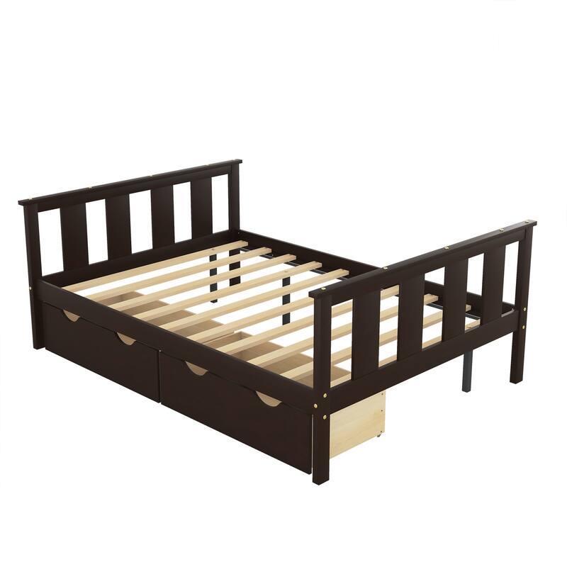 Wood Platform Bed