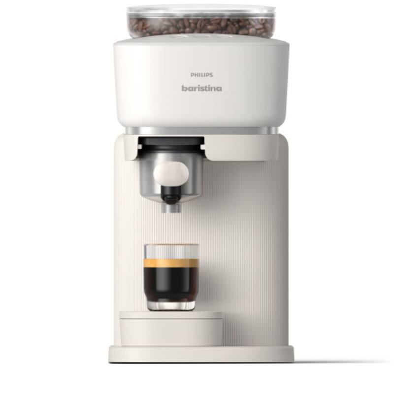Philips Baristina Automatic Espresso Machine - Milky White