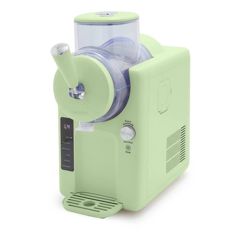 GreenPan Frost 15-in-1 Ice Cream & Slushie Drink Maker - Green