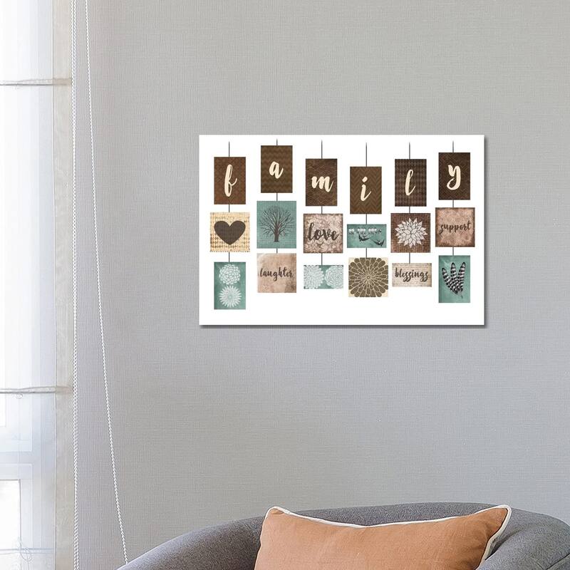 iCanvas "Family" by Erin Clark Canvas Print - 18x26x1.5
