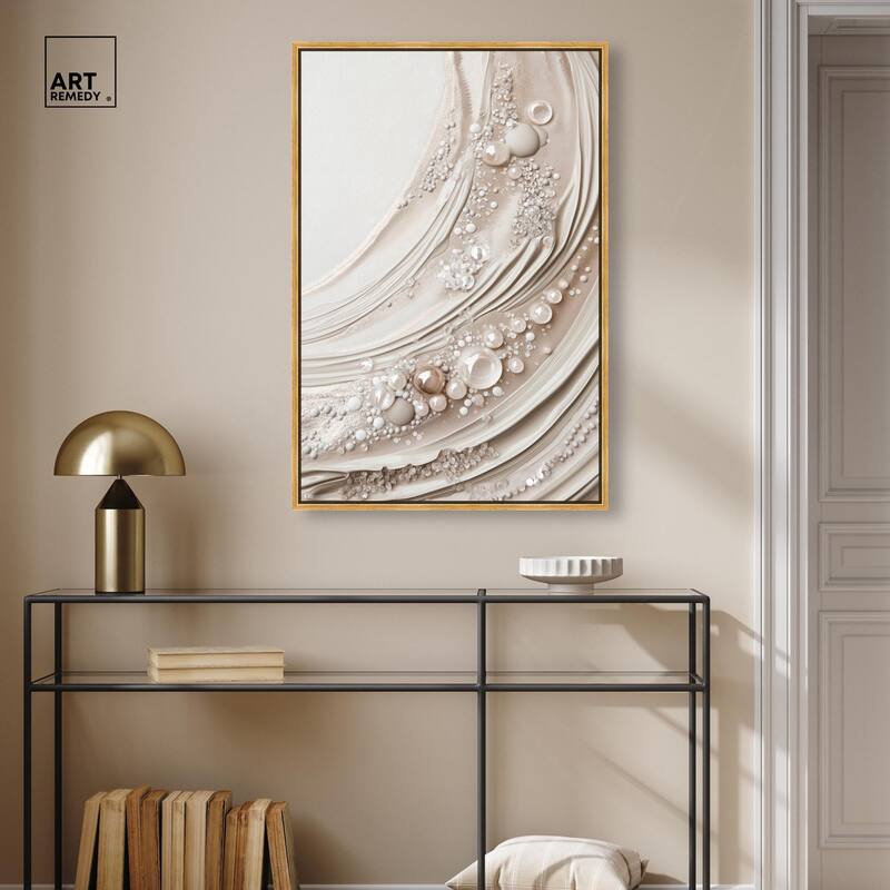 Chromatic Concretions II Canvas by Art Remedy