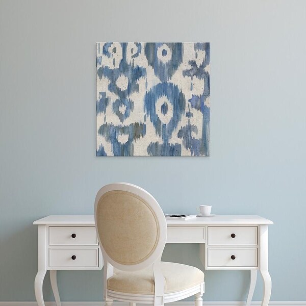 Easy Art Prints Chariklia Zarris's 'Water Ikat II' Premium Canvas Art