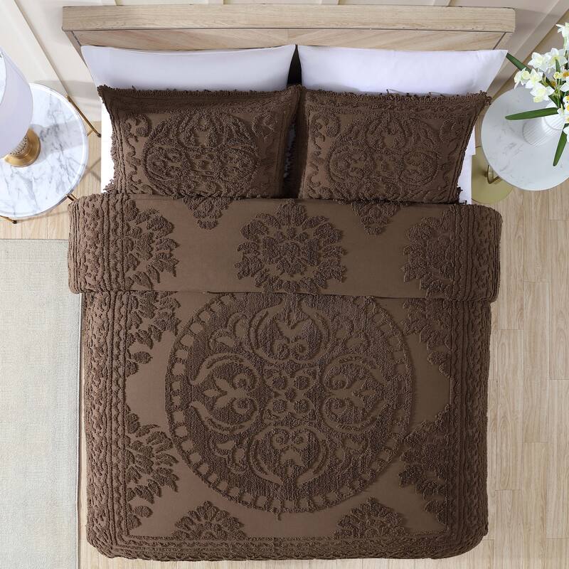 Medallion Chenille Bedspread.