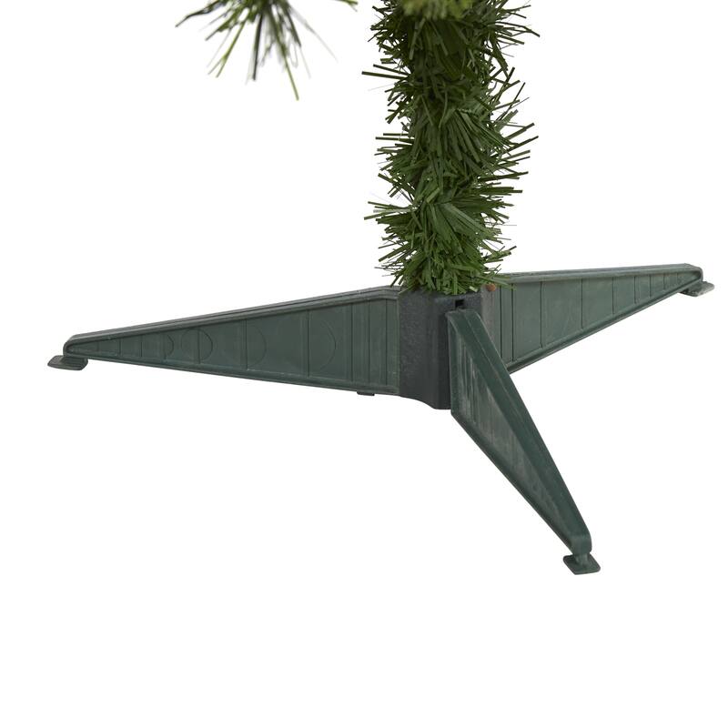 3’ Pre-lit Wyoming Pine Artificial Christmas Tree, Clear LED Lights - 3 Foot