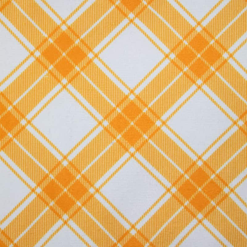 Hello Pumpkin Season and Plaid Fall Harvest Kitchen Tea Towels - 26" - Set of 2