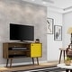 preview thumbnail 2 of 11, Mid-century Modern Liberty 2-shelf TV Stand