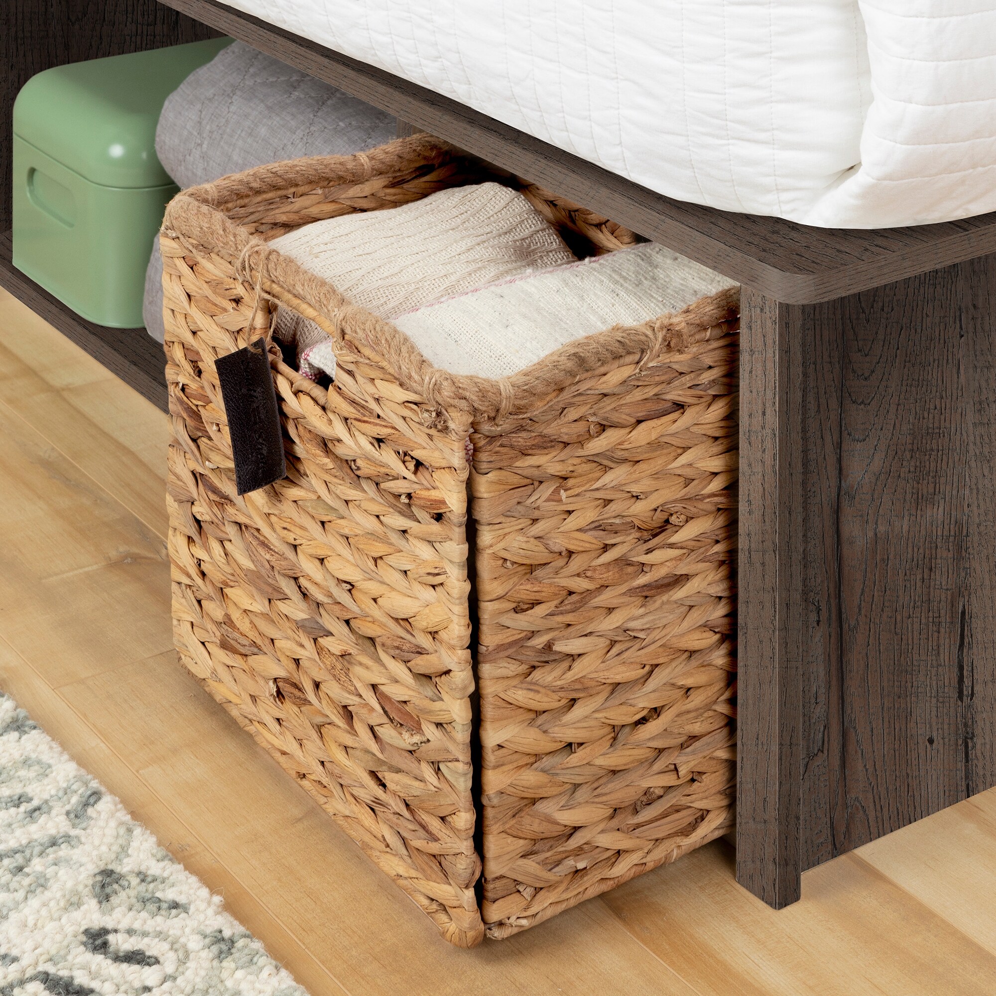 South Shore Avilla Storage Bed With Baskets Overstock 29047709