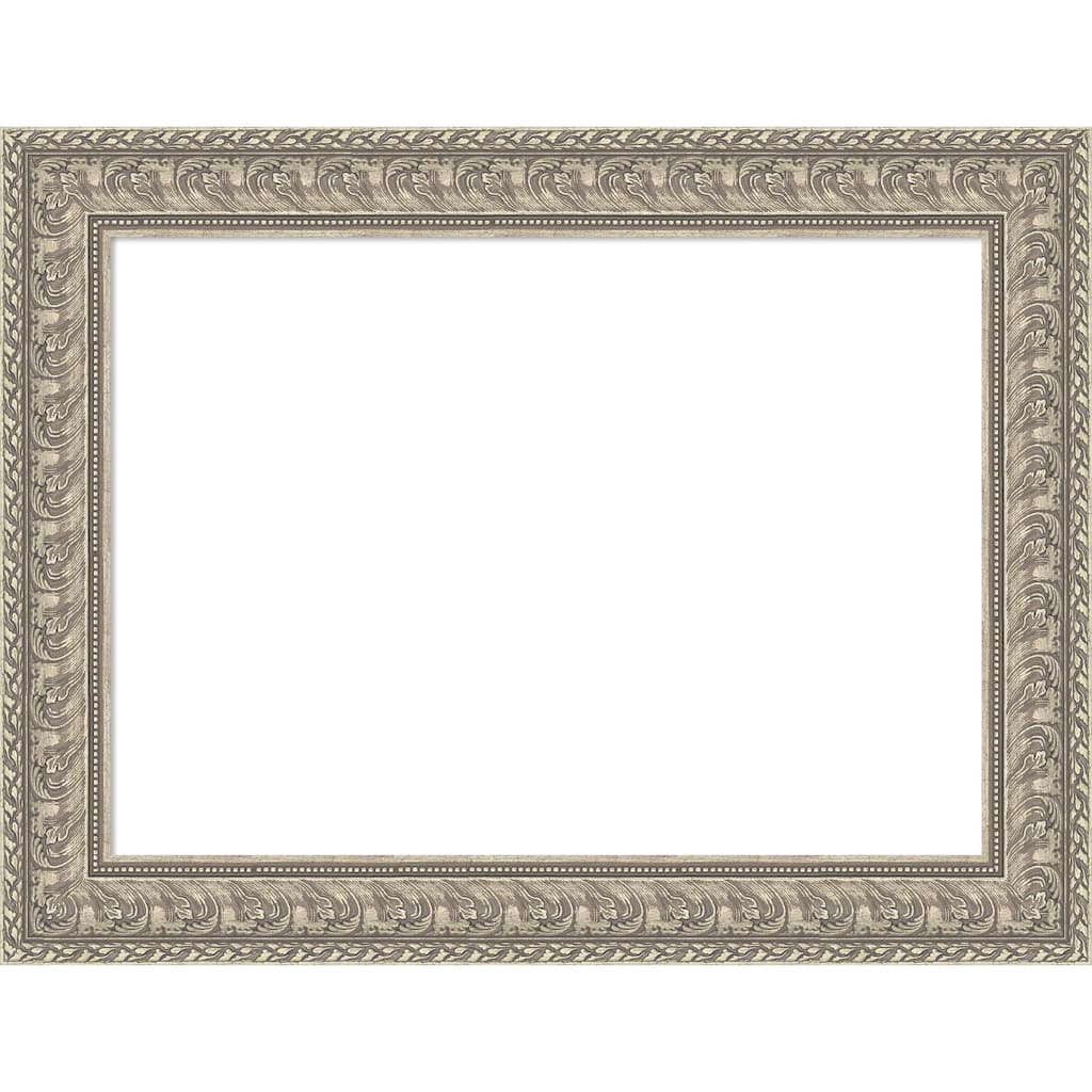 Sydney Silver Framed Dry Erase Magnetic Board