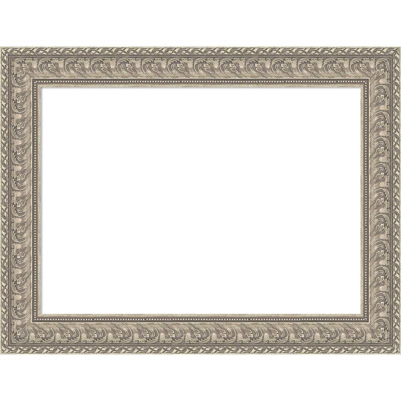 Sydney Silver Framed Dry Erase Magnetic Board