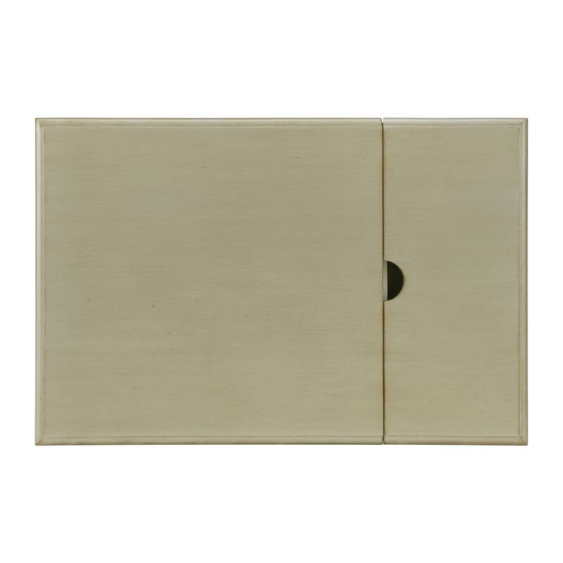 Elegant Chairside Table with Power by Martin Svensson Home