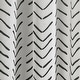 preview thumbnail 12 of 16, Lush Decor Hygge Modern Arrow Linen Look Shower Curtain Single