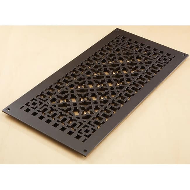 Reggio Registers Scroll Series 9" x 20" Grille with Mounting Holes