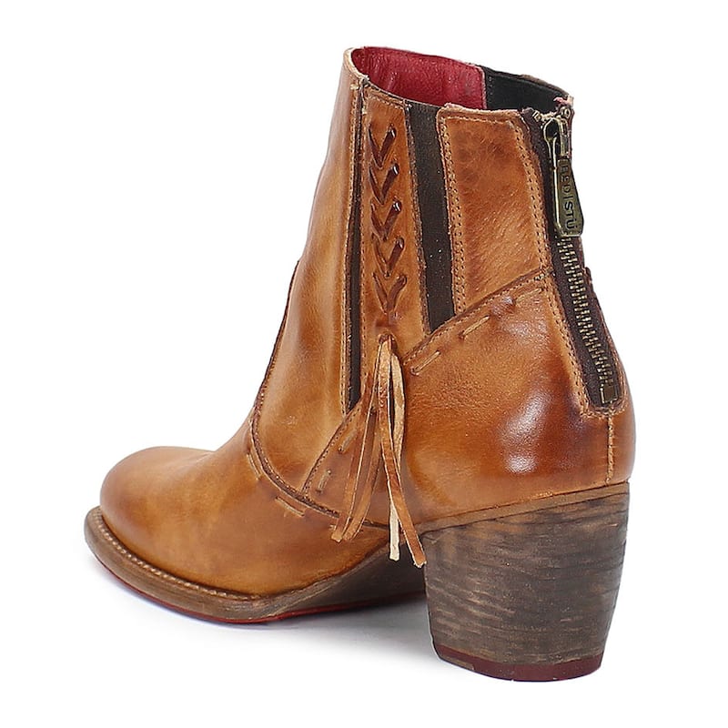 Bed Stu Celestine Leather Heeled Ankle Boot