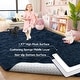 preview thumbnail 7 of 52, Living Room Bedroom Super Soft Pile Area Rug, Modern Shaggy Rugs, Non-Slip Pile Rugs for Kids