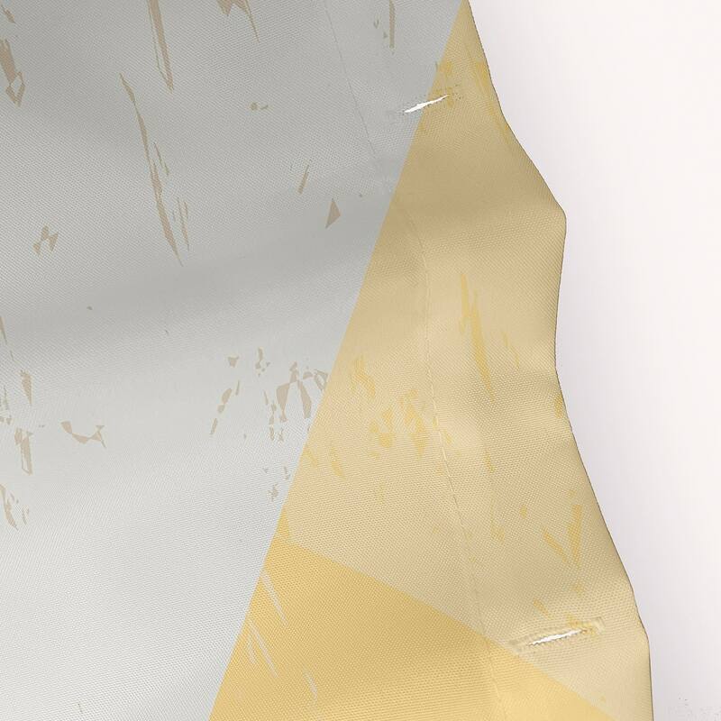 Sunbeams Geometric Print Shower Curtain