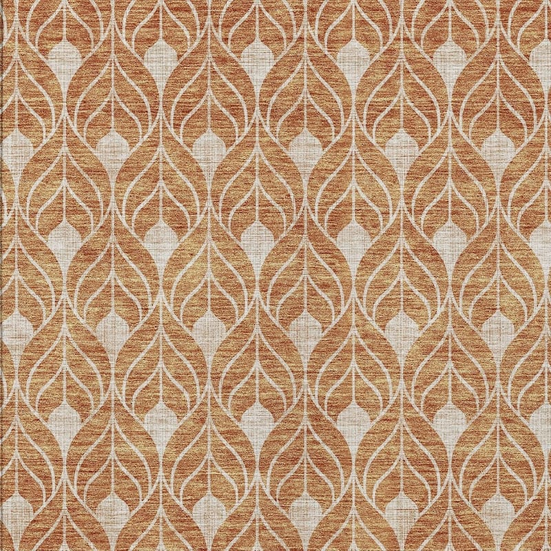 HomeRoots Geometric Transitional Rectangle Outdoor Rug