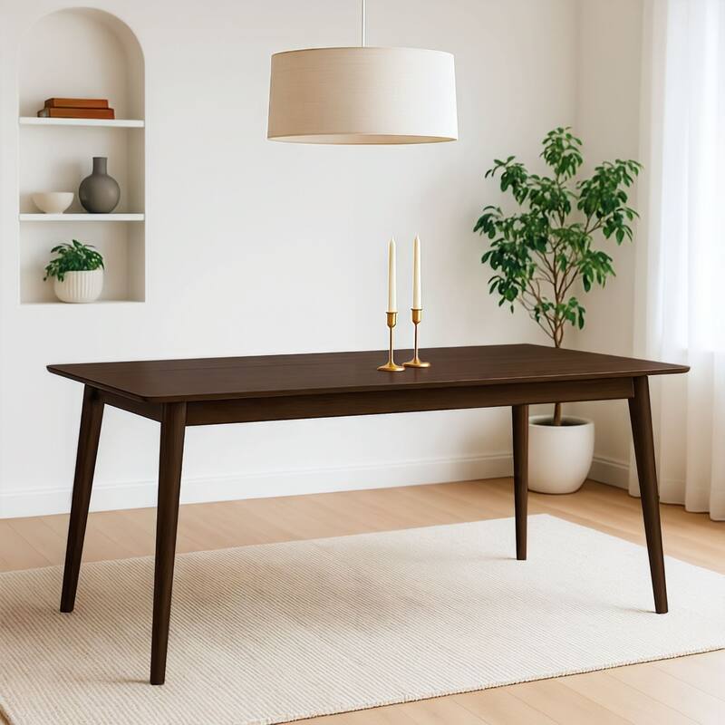 Now Furniture Mid-Century Modern Dining Table - 72" - Walnut