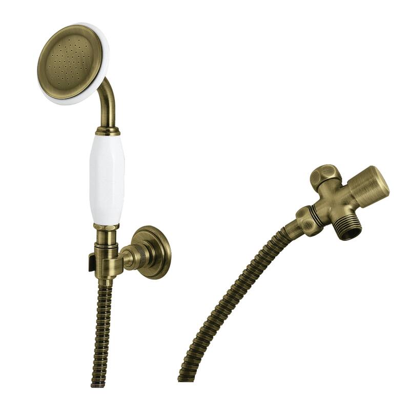 Kingston Brass Victorian Hand Shower Kit - Antique Brass