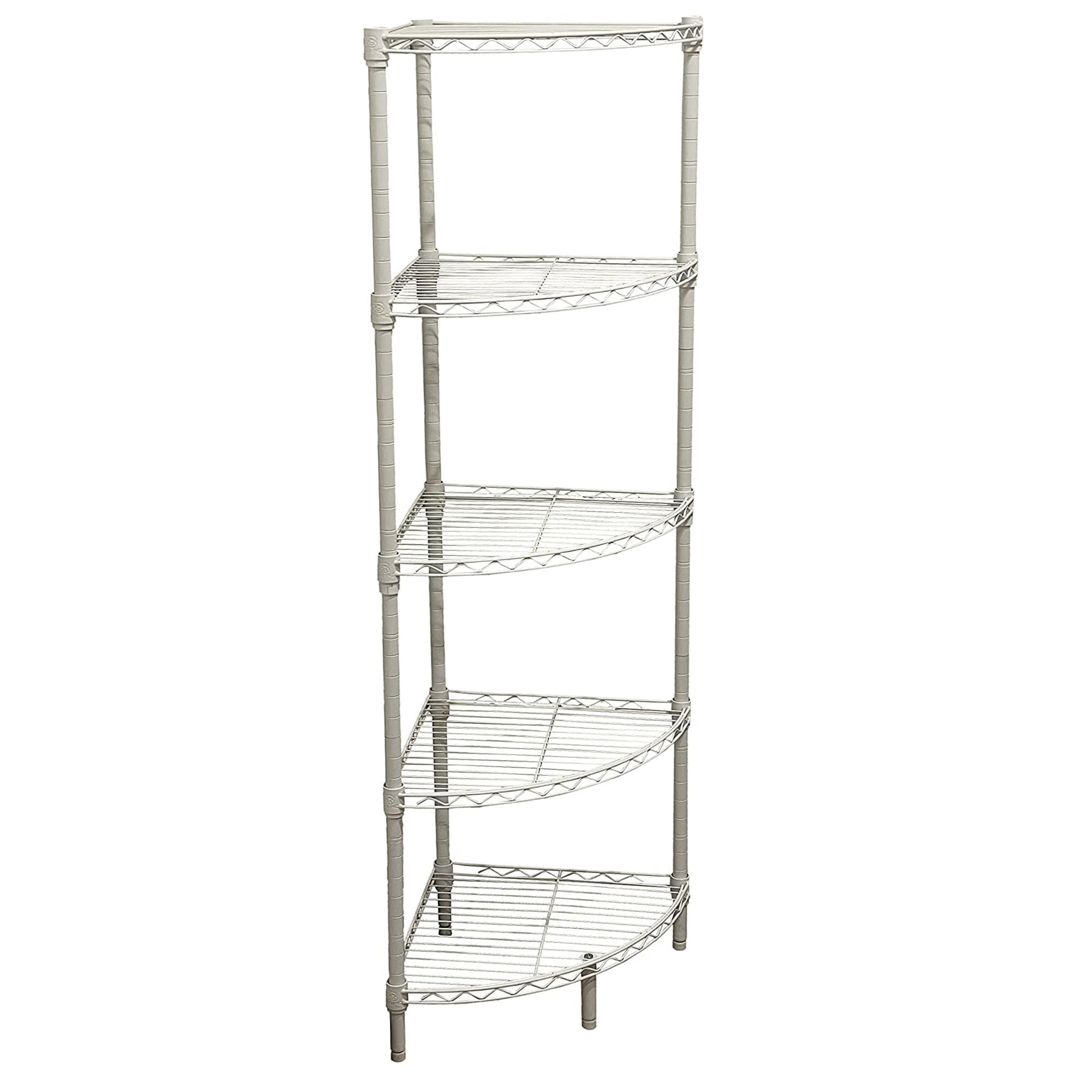Corner wire shelving hot sale