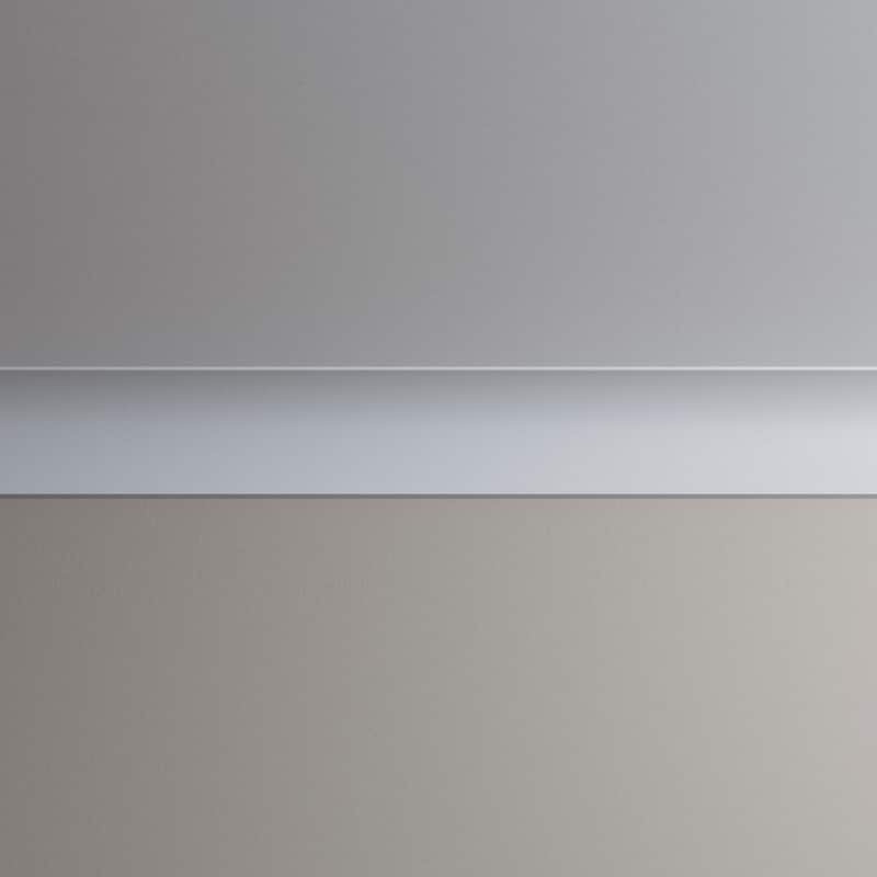 7 7/8"H x 6 5/8"P x 10 3/8"F x 96"L Chloe Crown Moulding - 1-Pack