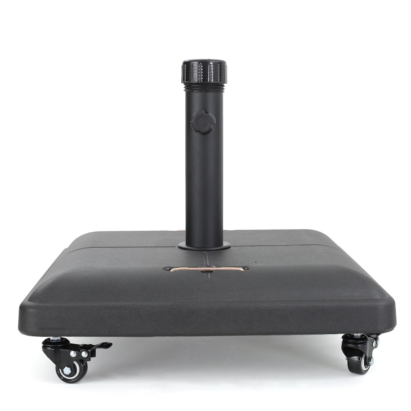 Hayward Black Steel Umbrella Base Holder by Christopher Knight Home