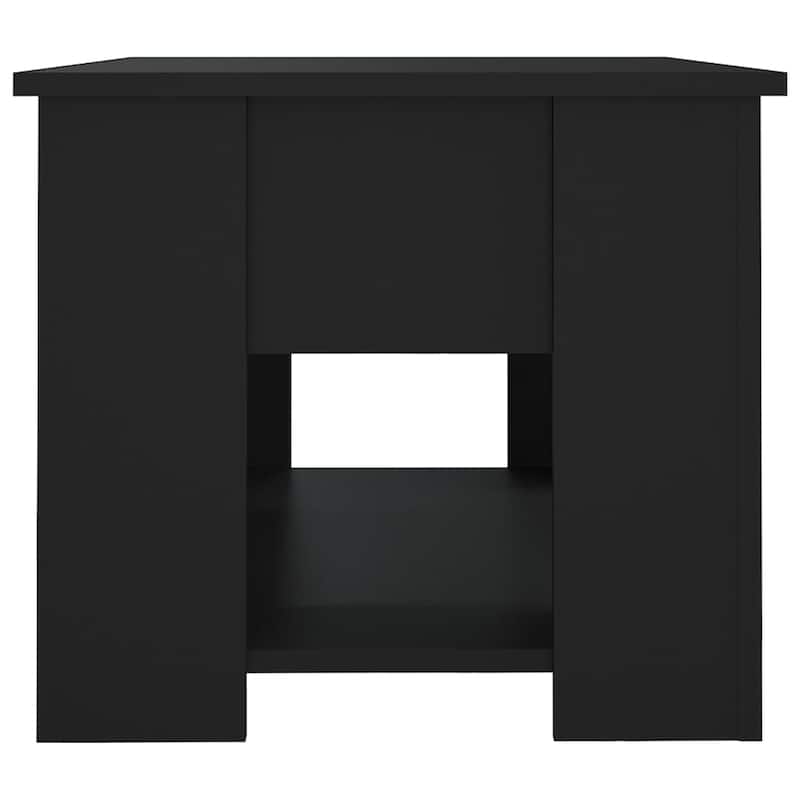 vidaXL Coffee Table Lift Top End Table Accent Side Sofa Table Engineered Wood - 31.1" x 19.3" x 16.1"