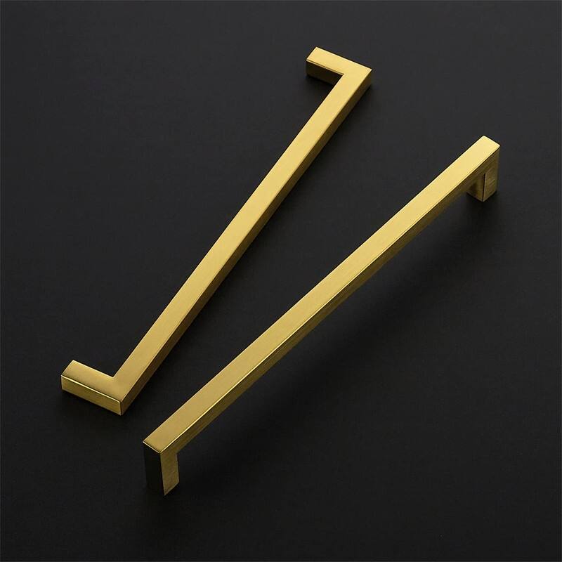 18 Pack 10 Inch Kitchen Square Cabinet Handles - 10.5"L x 0.5"W