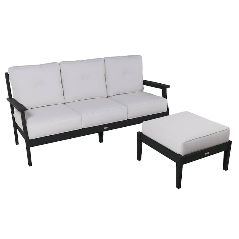 HIGHWOOD Lehigh 2-Piece Deep Seating Set - Bliss Linen