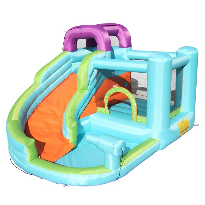 New Inflatable Bounce House, Slide Bouncer with Pool Area